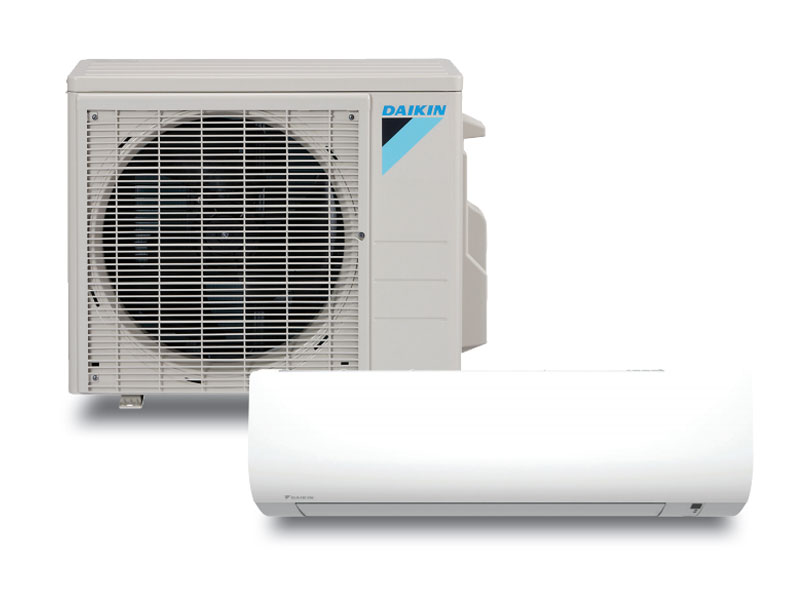 Daikin Single Zone Heating and Cooling Ductless Heat Pump and Air Conditioner