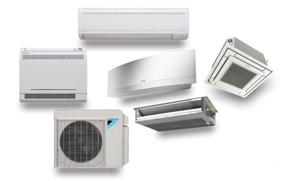 Daikin Ductless Multi Port Heat Pump